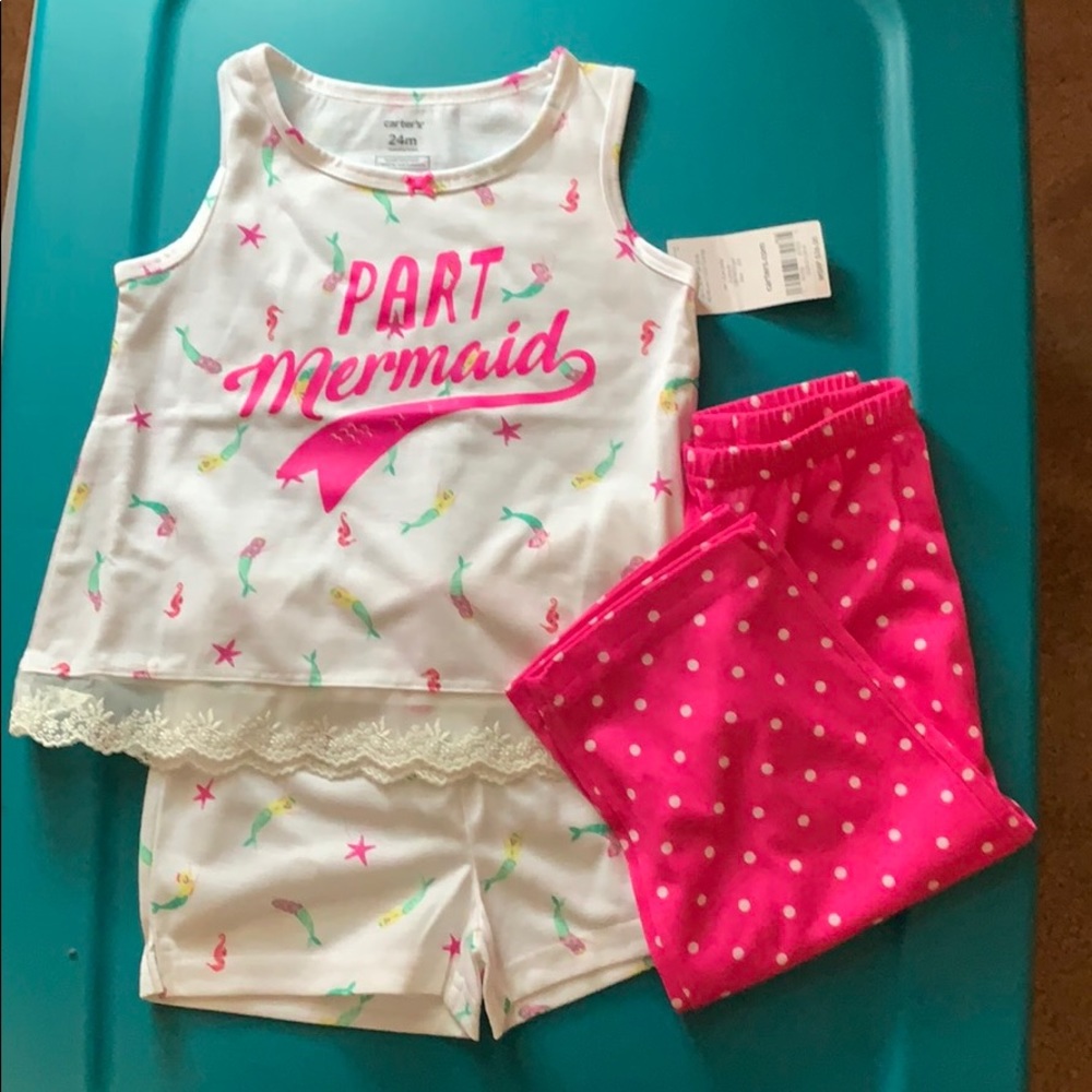 Brand new 3 piece pajama set